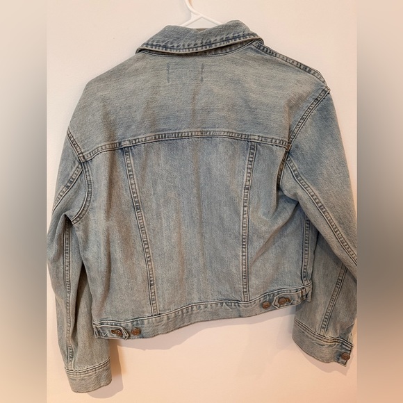 Boxy-crop jean jacket - Madewell - Picture 6 of 8